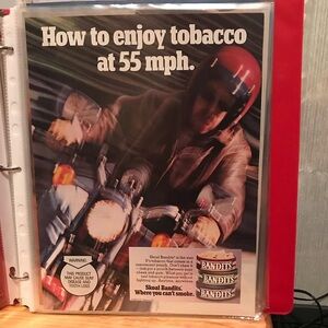 1987 Skoal bandits tobacco advertising